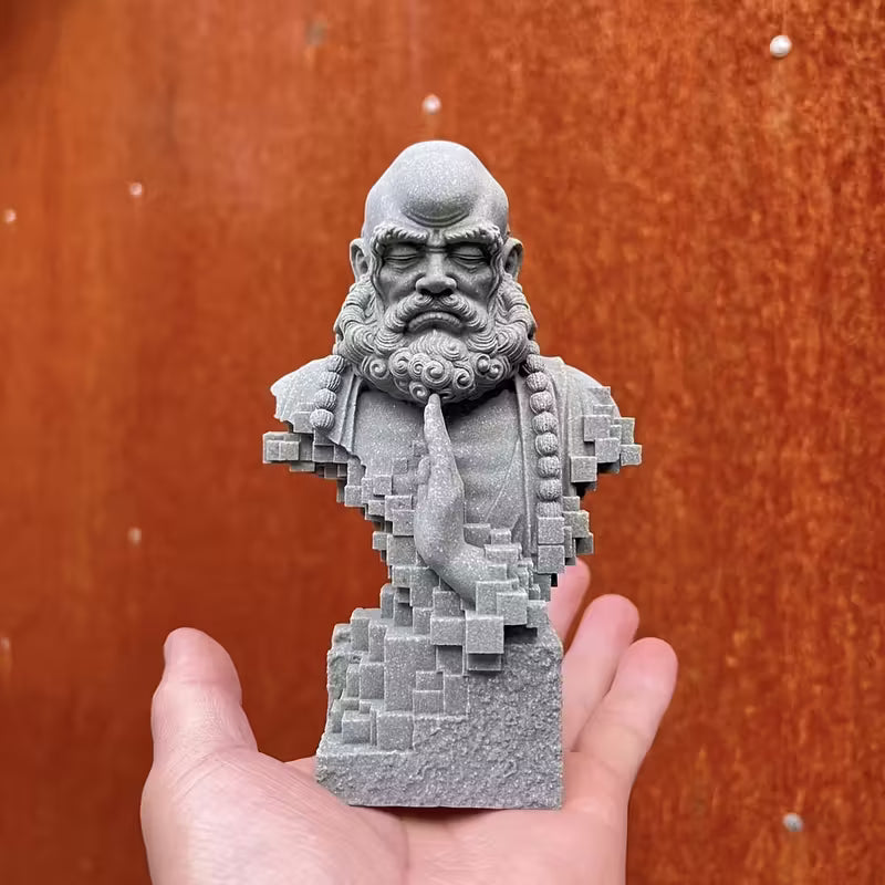 Handcrafted Stone Buddha