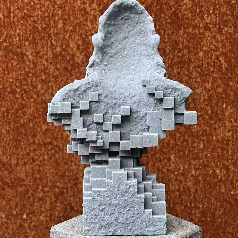 Handcrafted Stone Buddha