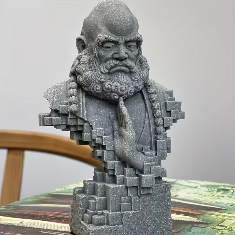 Handcrafted Stone Buddha