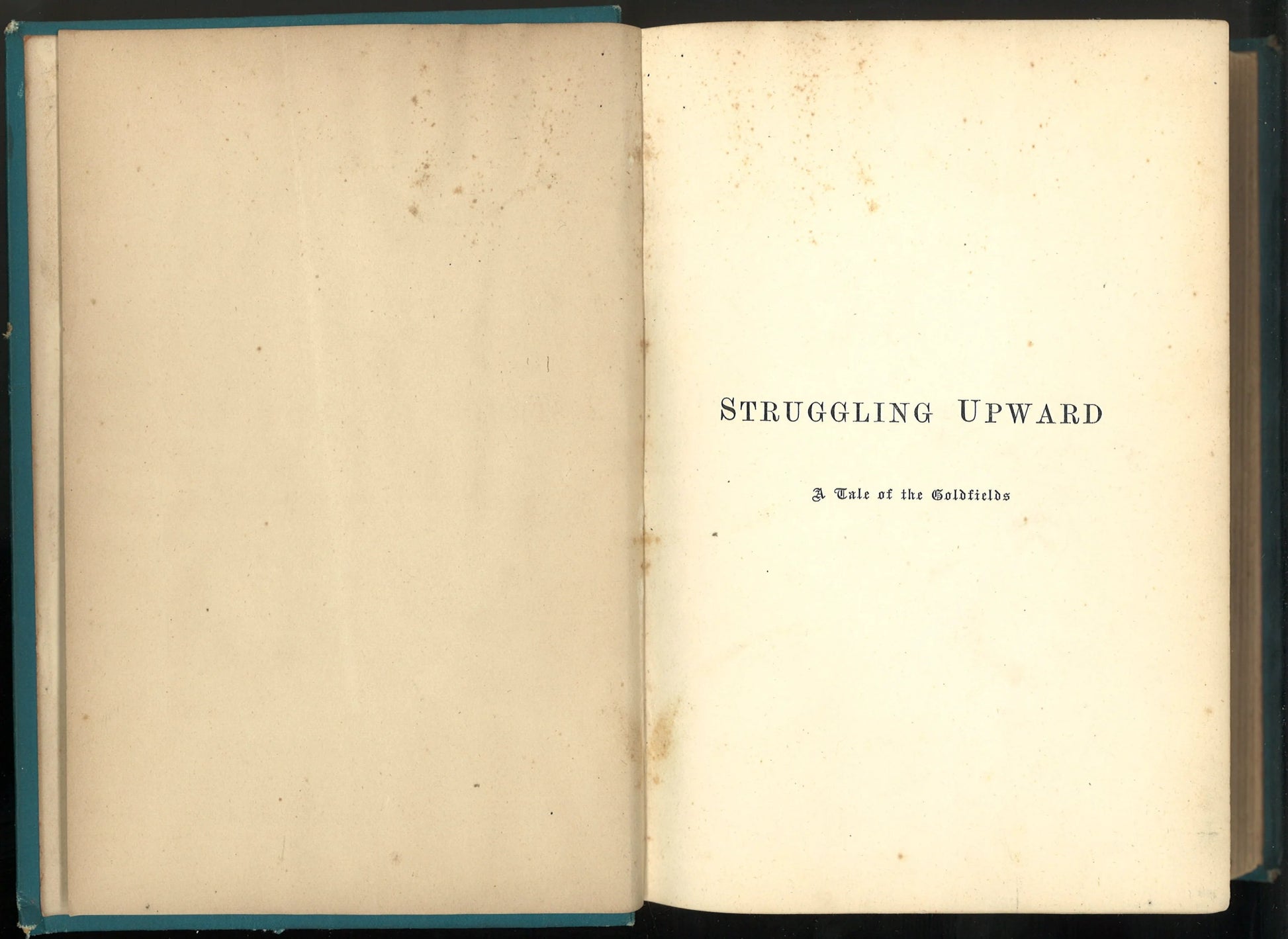 Struggling Upward: A Tale of The Goldfields - The Bookstore