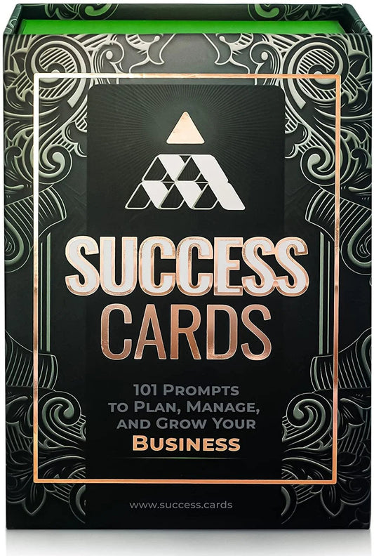 Success Cards: 101 Prompts to Plan, Manage, and Grow Your Business - The Bookstore