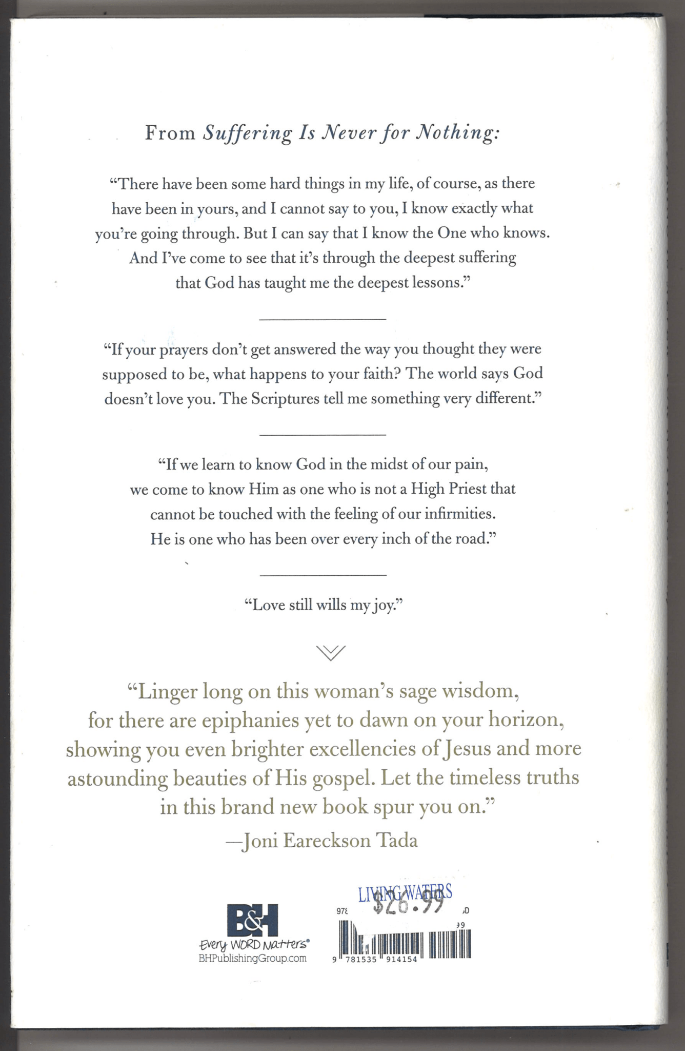Suffering Is Never for Nothing - The Bookstore