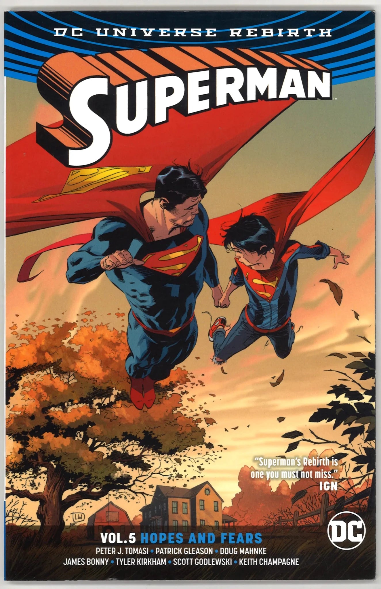 Superman Vol. 5: Hopes and Fears (Rebirth) (Superman: DC Universe Rebirth) - The Bookstore