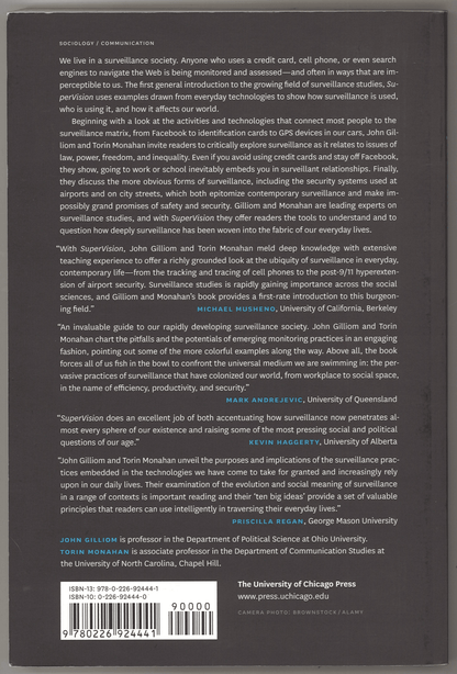 SuperVision: An Introduction to the Surveillance Society - The Bookstore