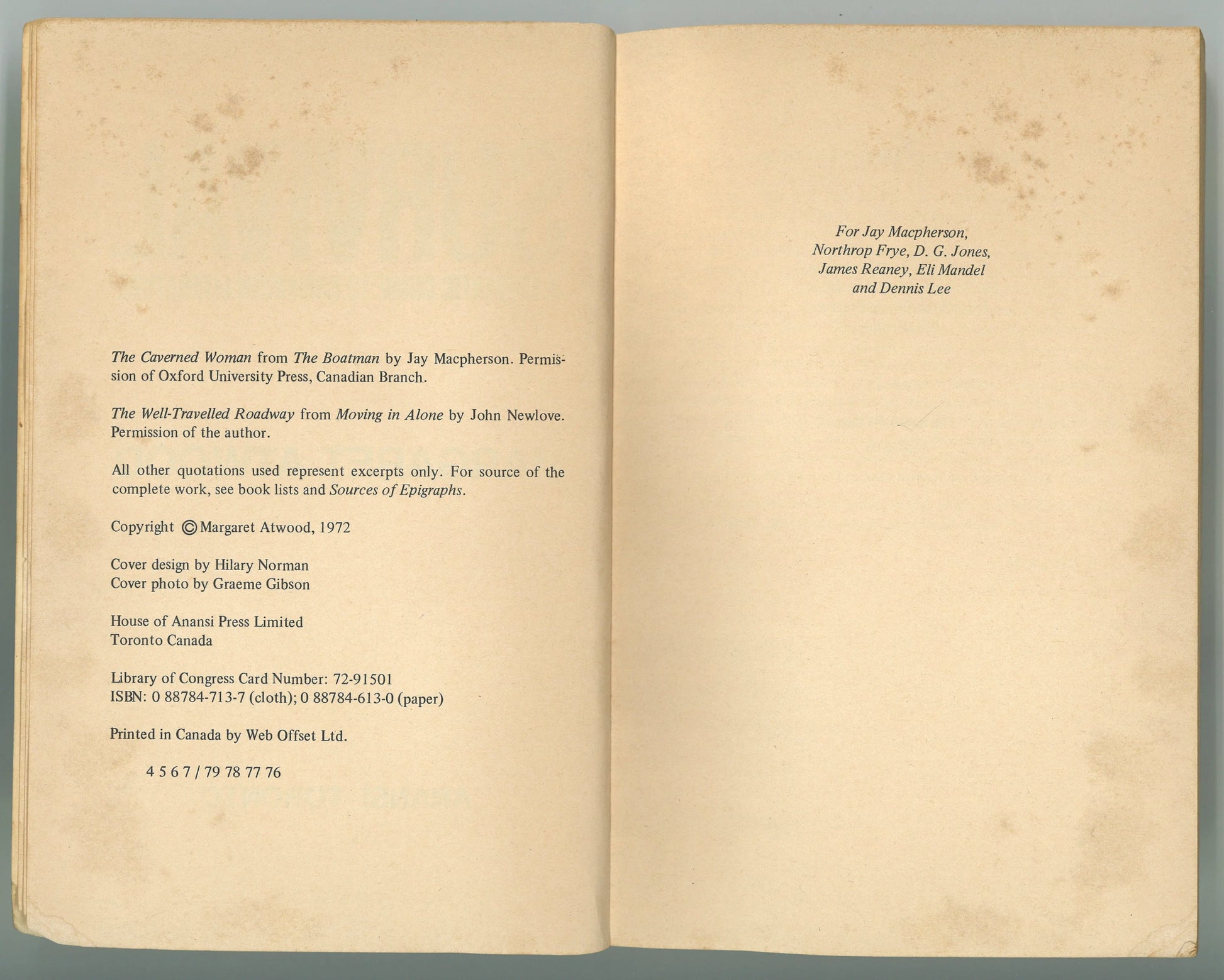 Survival: A Thematic Guide To Canadian Literature - The Bookstore