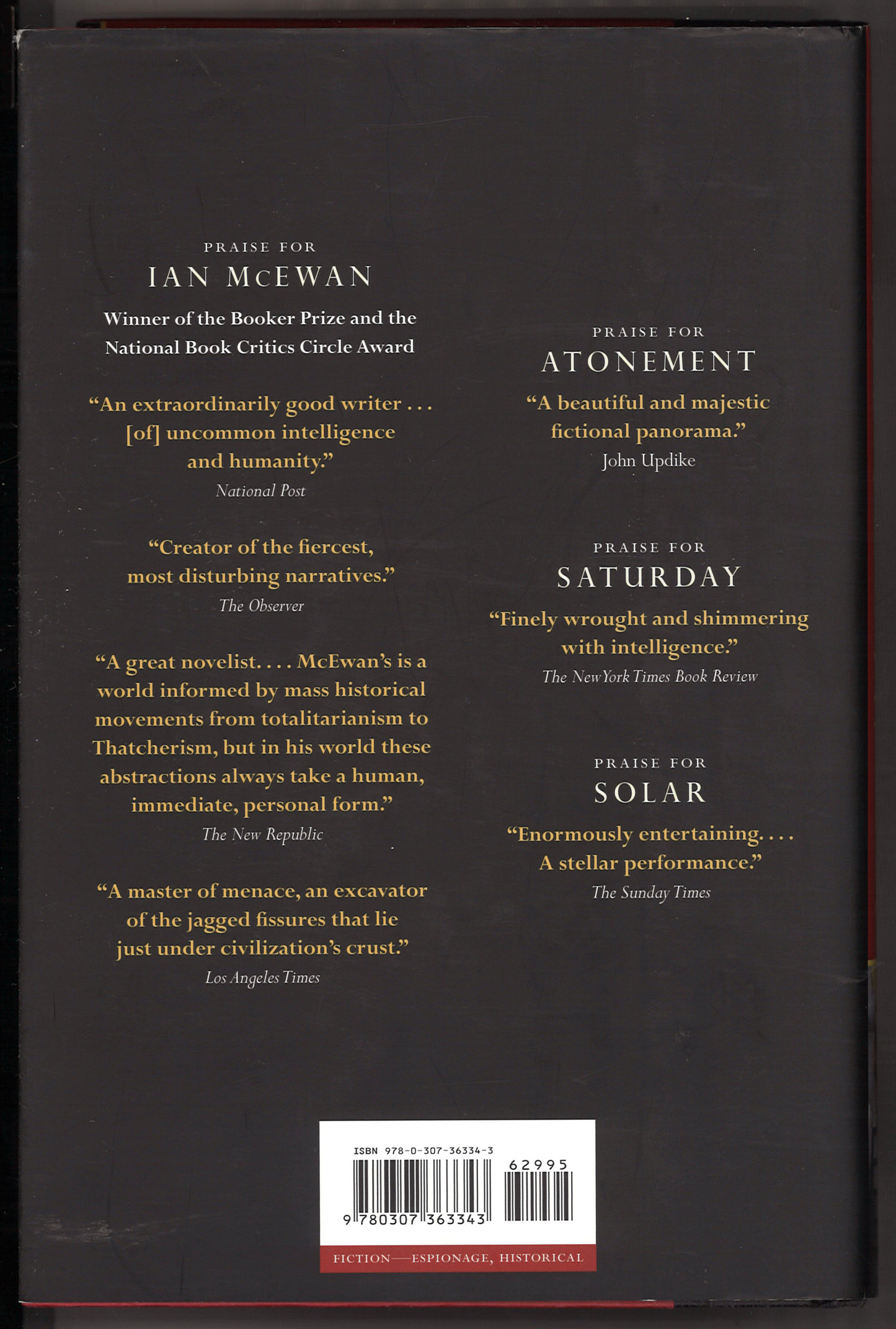 Sweet Tooth: A Novel