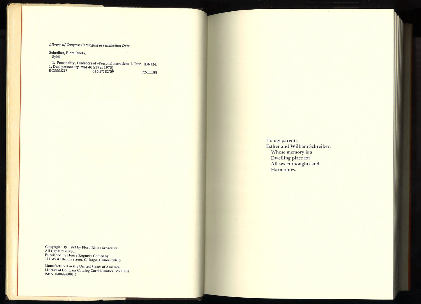 Sybil: The True Story of a Woman Possessed by 16 Separate Personalities