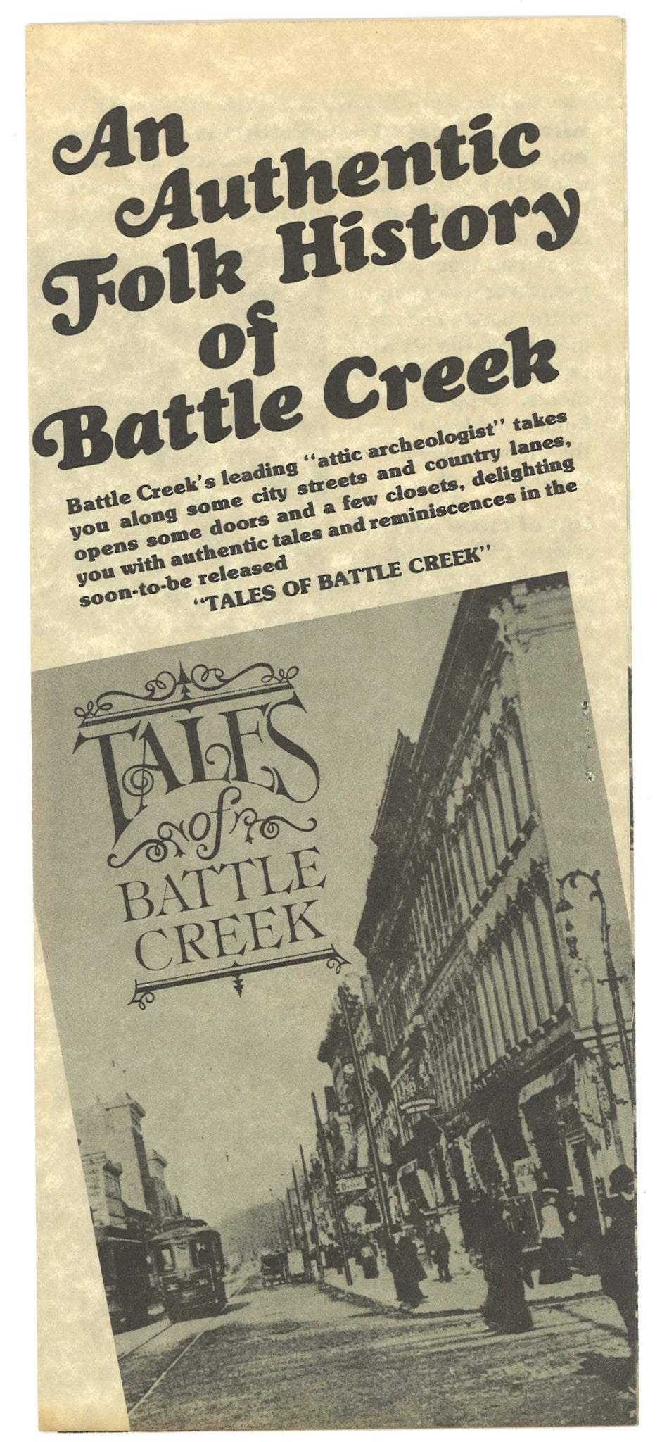 Tales of Battle Creek (Signed) - The Bookstore