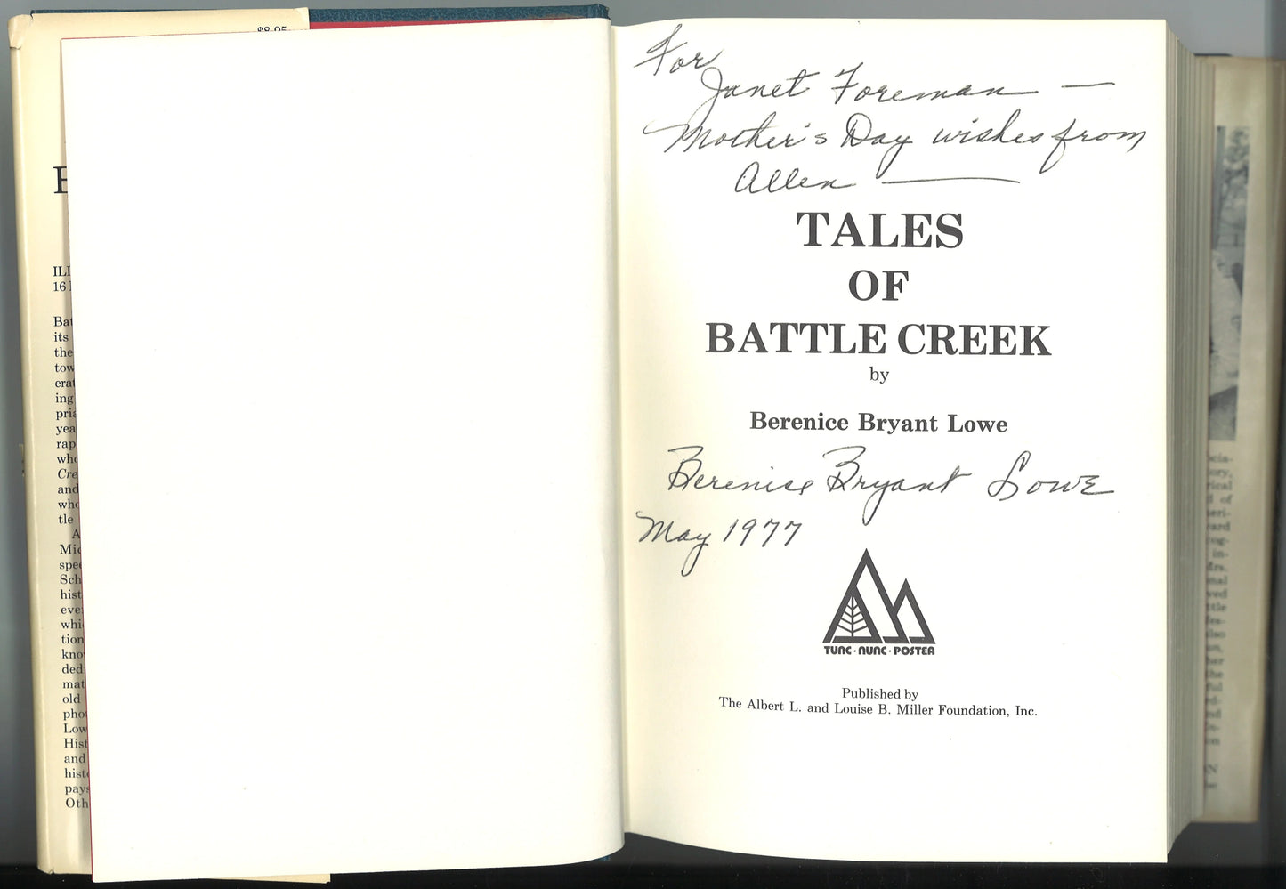 Tales of Battle Creek (Signed) - The Bookstore