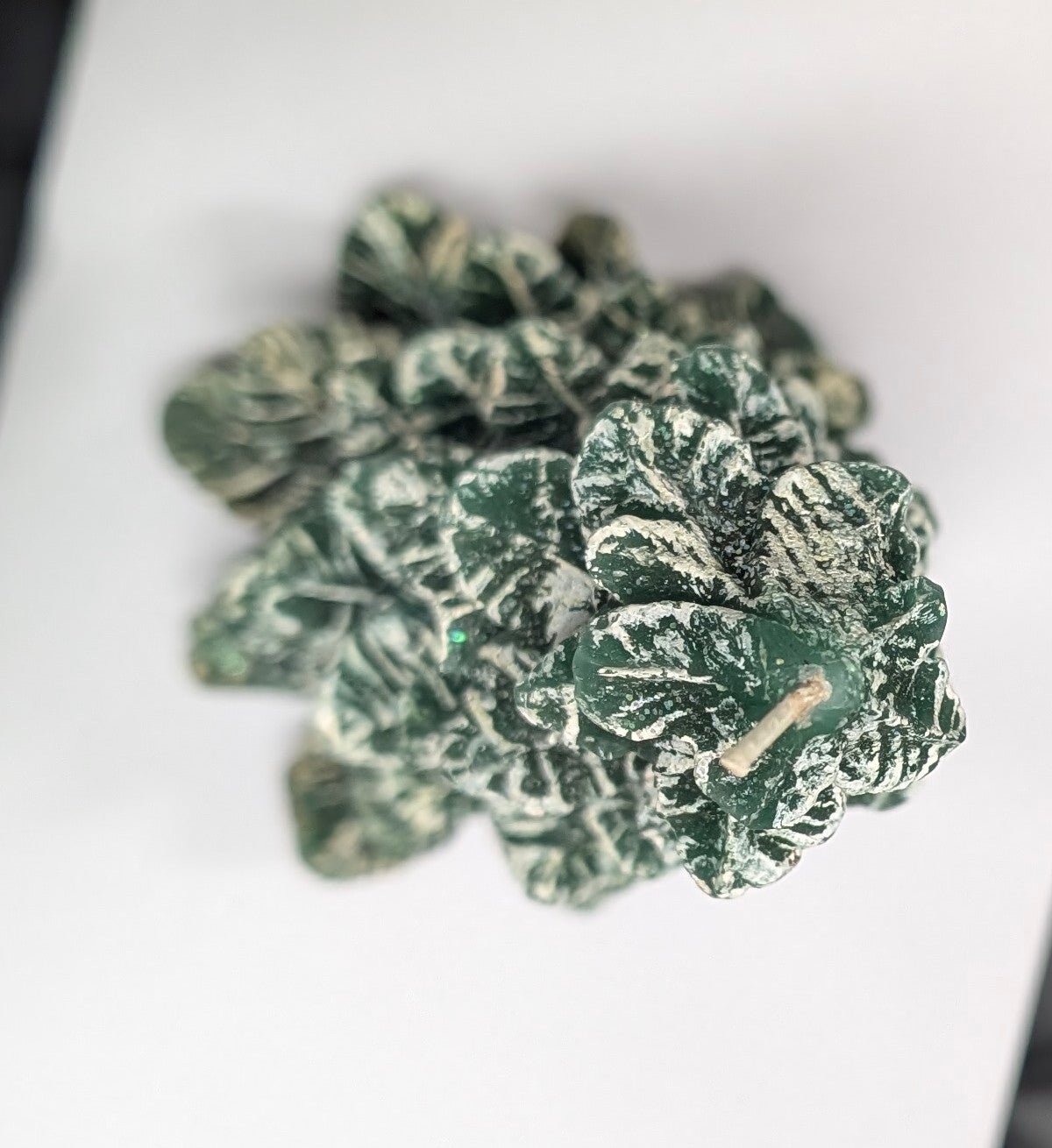 Tall Green Christmas Tree Candle - The Bookstore