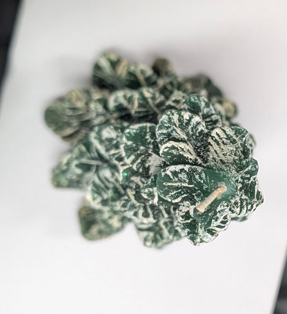 Tall Green Christmas Tree Candle - The Bookstore