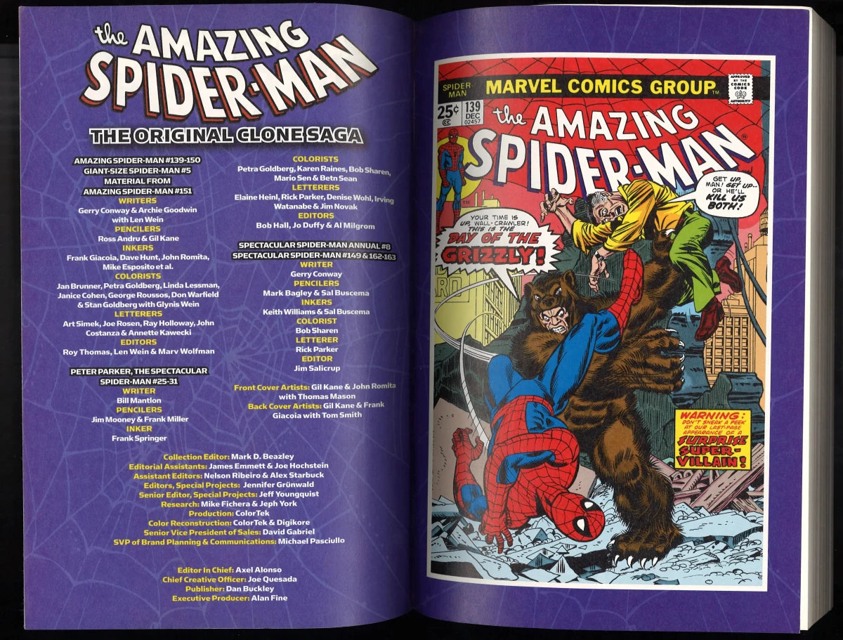 The Amazing Spider-Man: The Original Clone Saga - The Bookstore