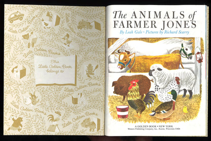 The Animals of Farmer Jones (A Little Golden Book, 200 - 52) - The Bookstore