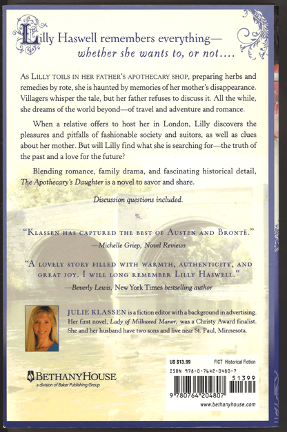 The Apothecary's Daughter - The Bookstore