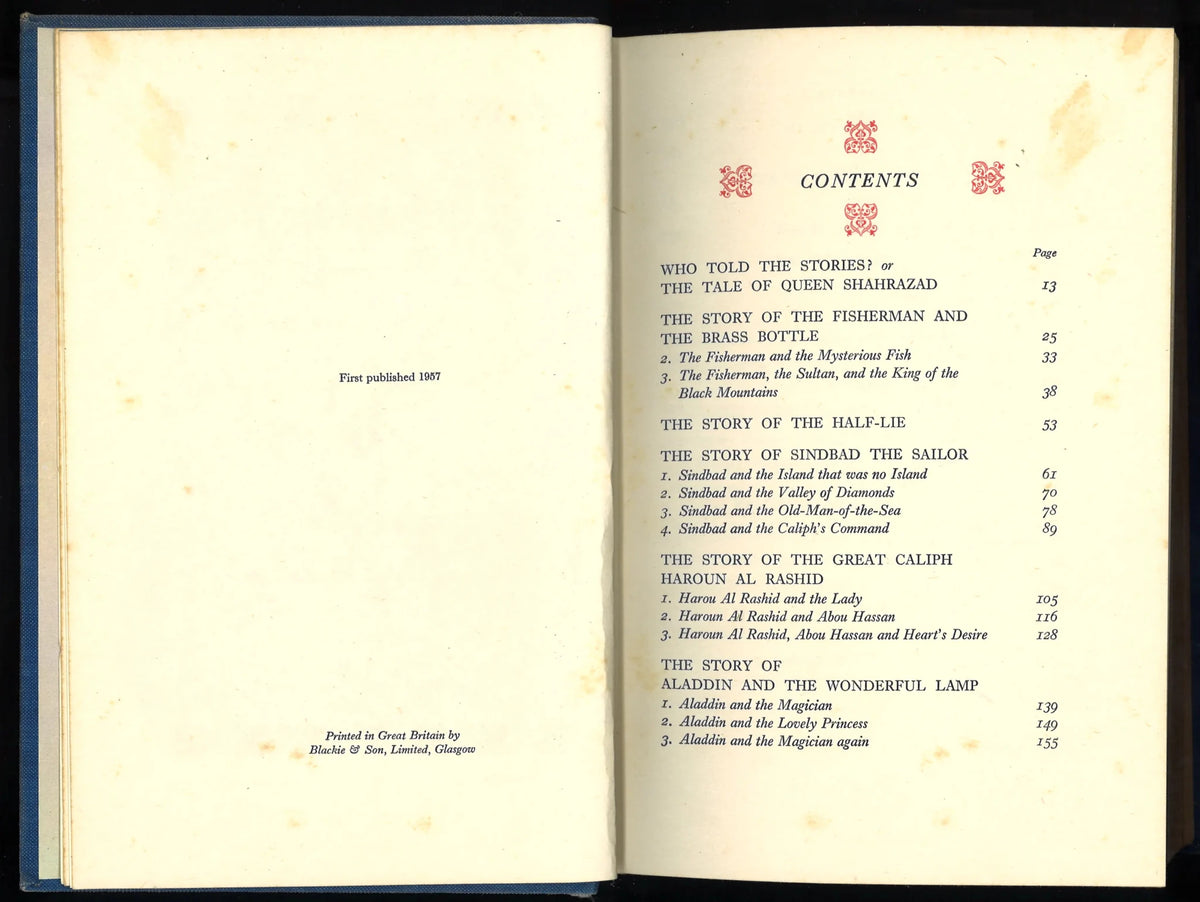 The Arabian Nights (1957) - The Bookstore
