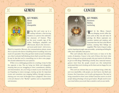 The Astrological Tarot Book & Card Deck - The Bookstore