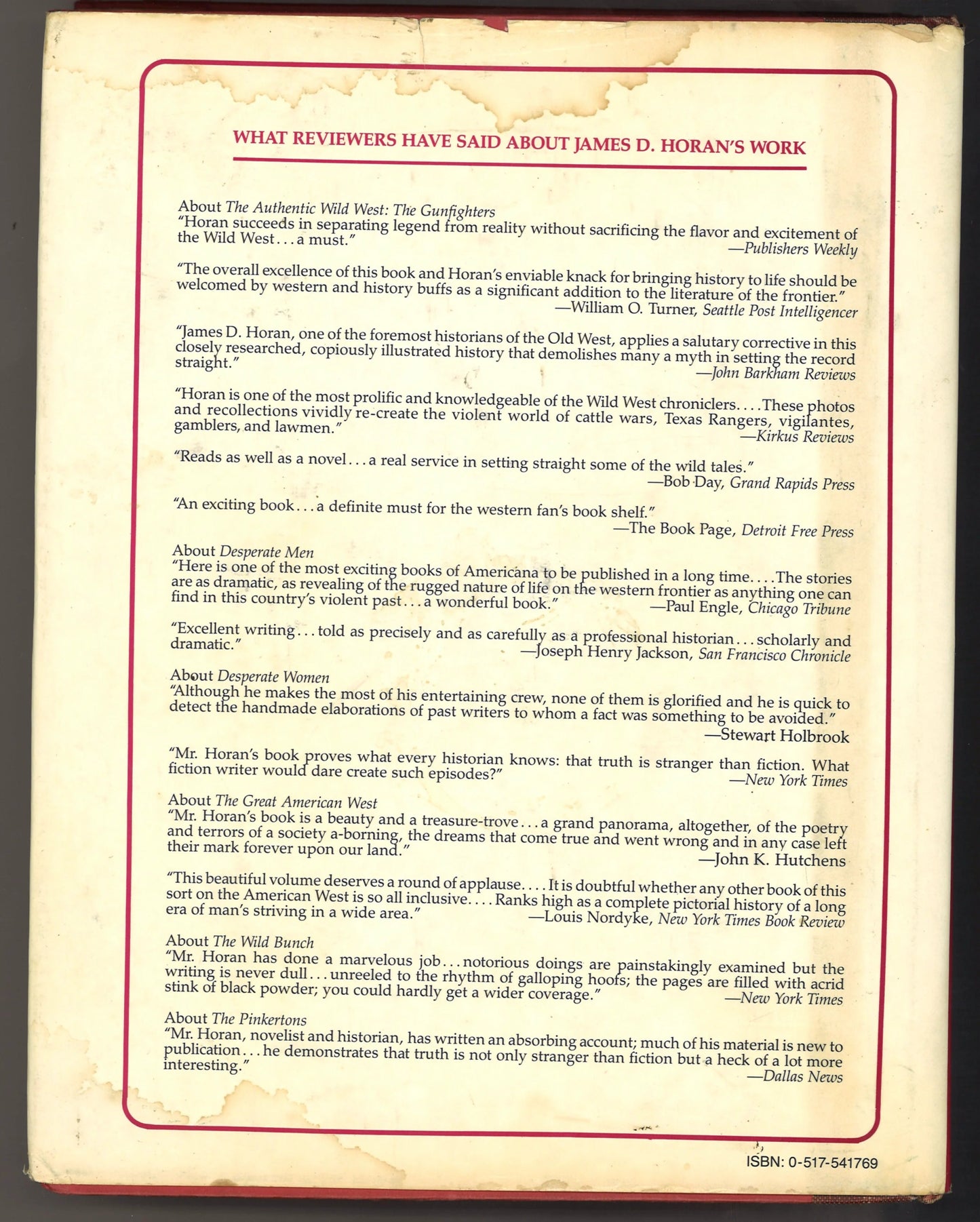 The Authentic Wild West: The Lawmen - The Bookstore