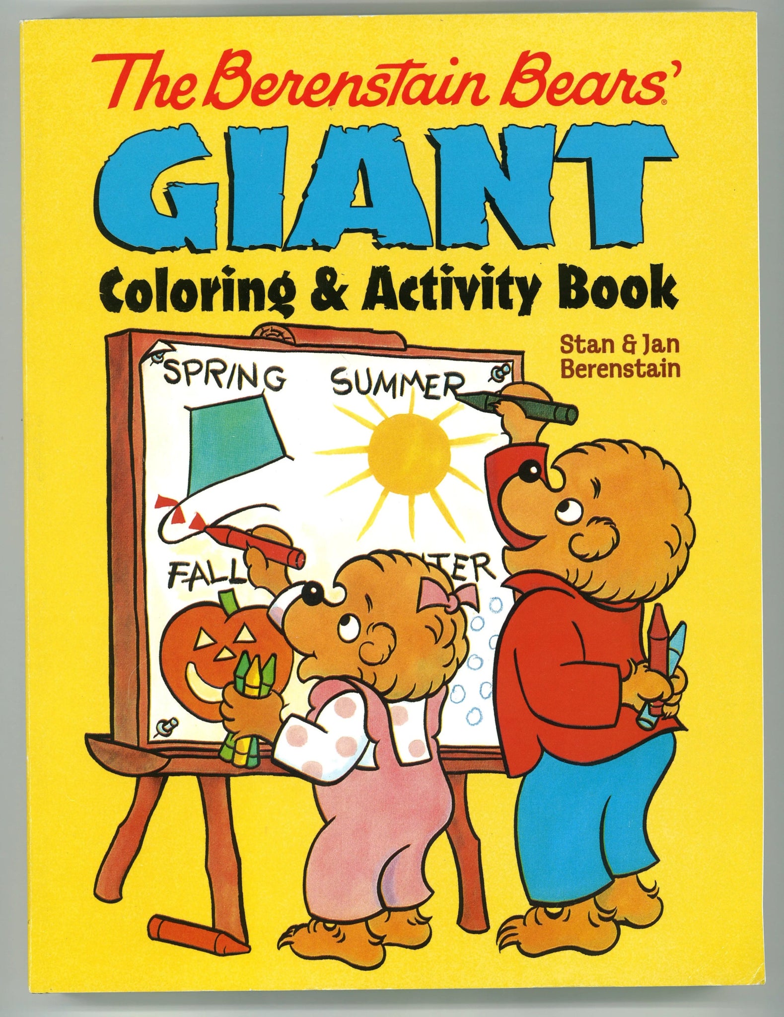 The Berenstain Bears Giant Coloring & Activity Book - The Bookstore