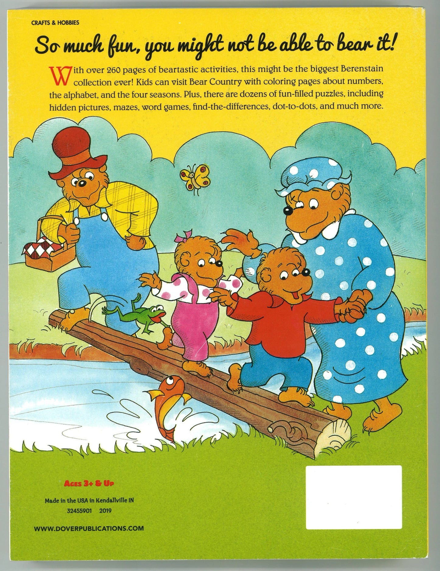 The Berenstain Bears Giant Coloring & Activity Book - The Bookstore