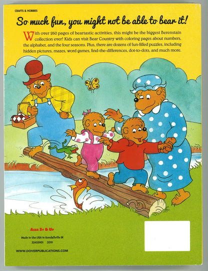 The Berenstain Bears Giant Coloring & Activity Book - The Bookstore