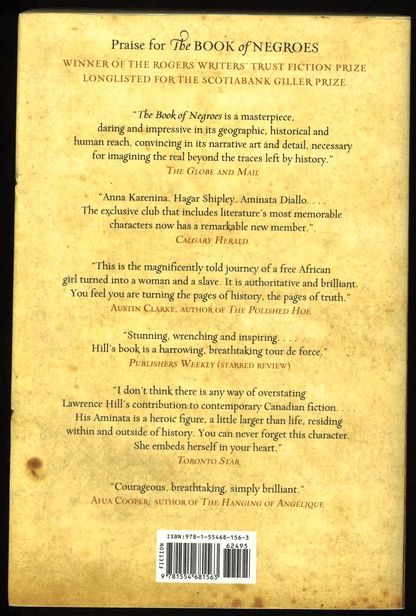The Book of Negroes by Lawrence Hill - The Bookstore