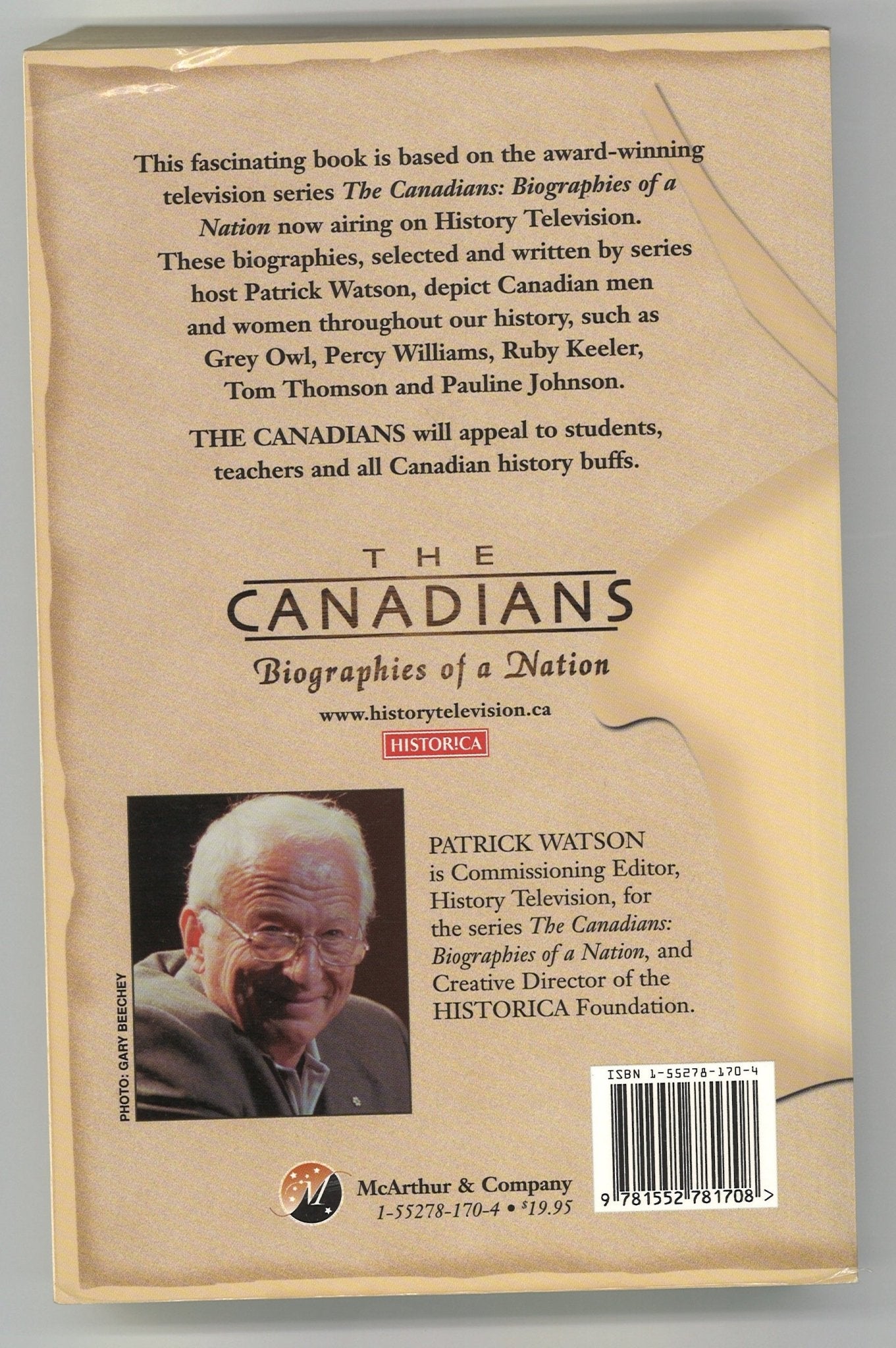 The Canadians: Biographies of a Nation - The Bookstore