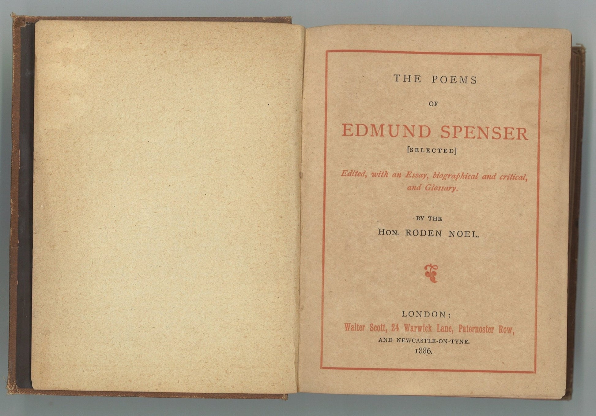 The Canterbury Poets - Spenser: The Poems of Edmund Spenser [Selected] - The Bookstore
