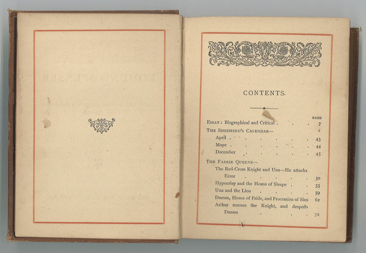 The Canterbury Poets - Spenser: The Poems of Edmund Spenser [Selected] - The Bookstore