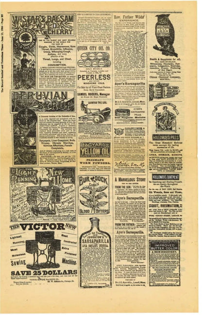 The Cardwell Sentinel — June 19, 1884 Facsimile Reproduction - The Bookstore