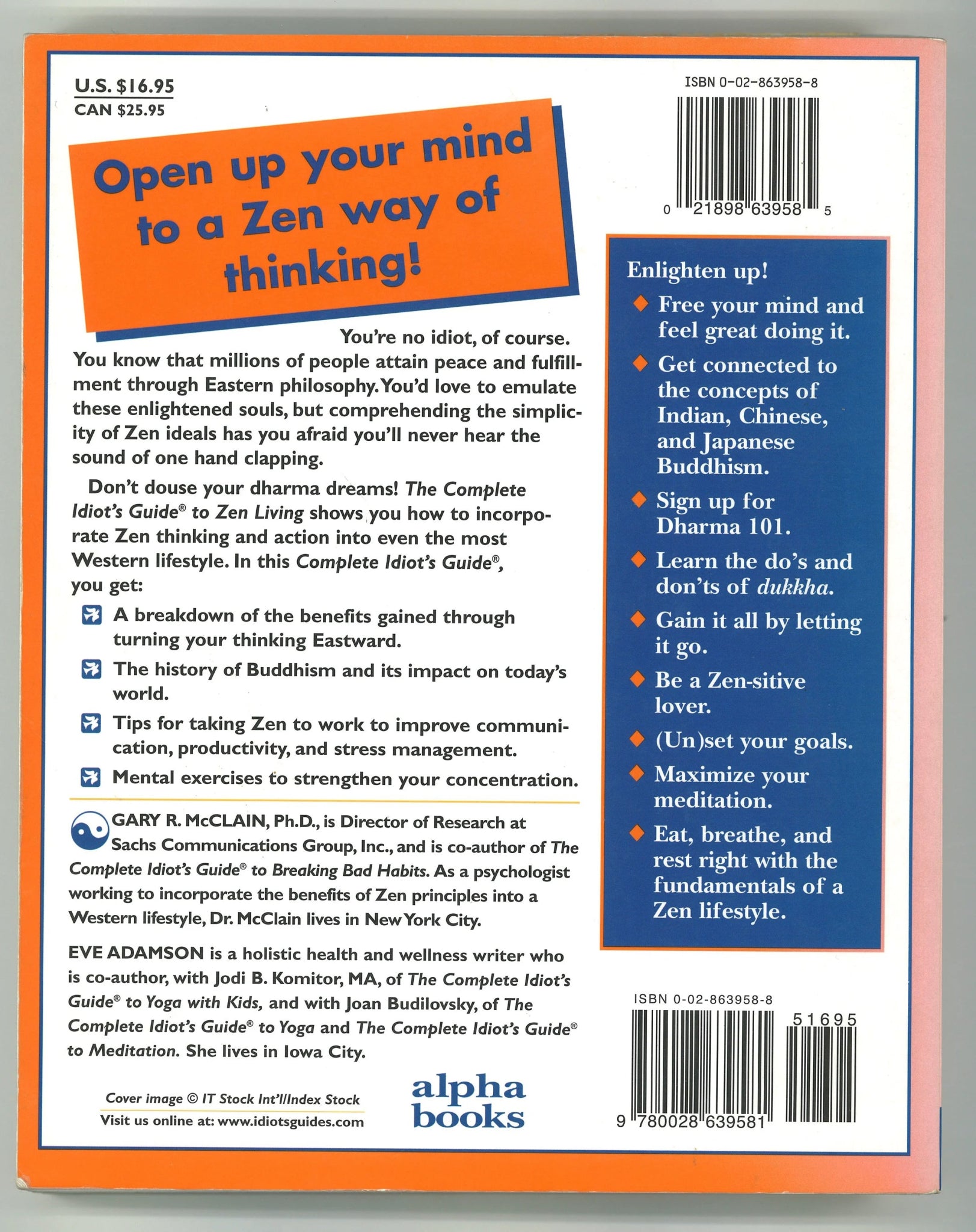 The Complete Idiot's Guide® to Zen Living - The Bookstore