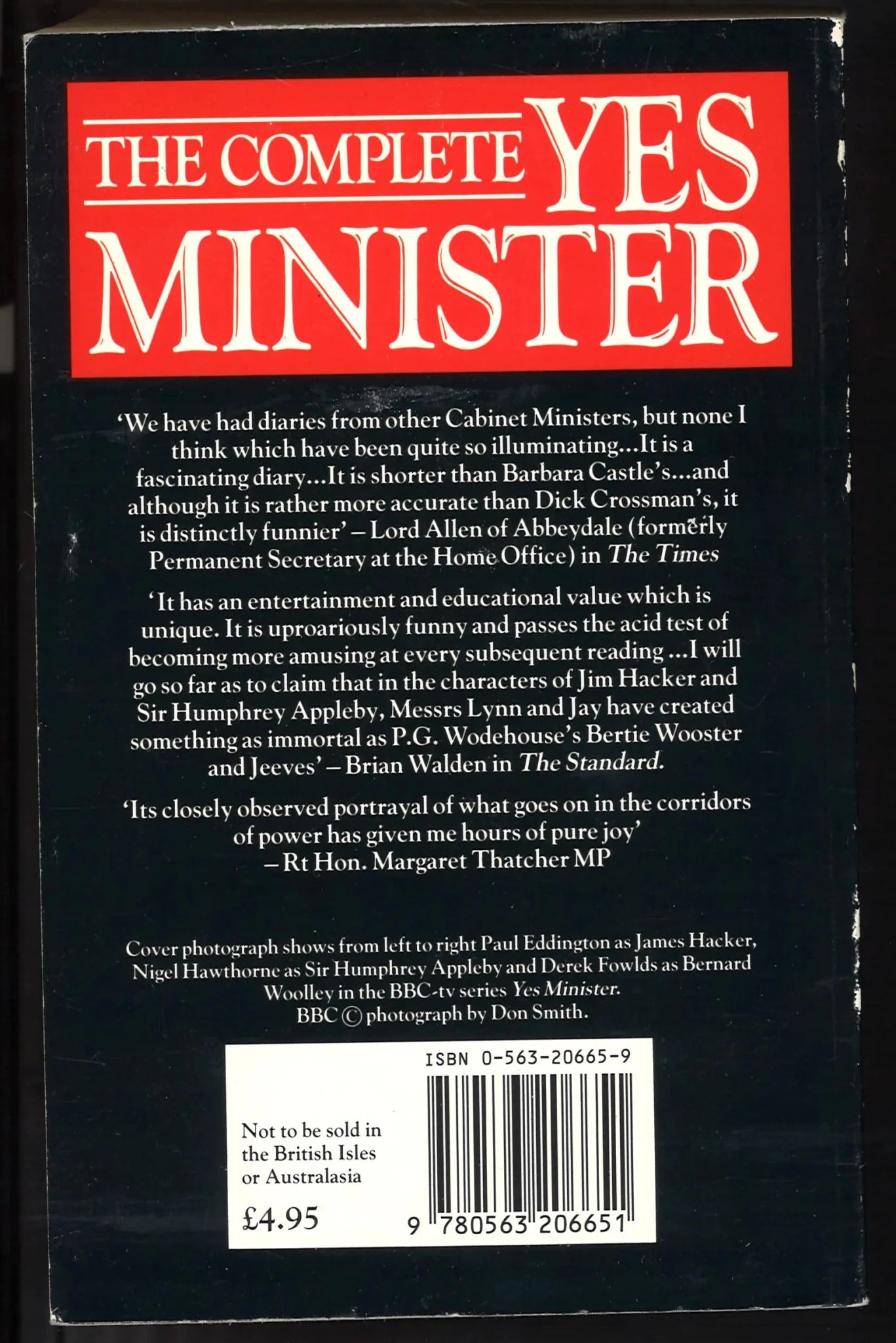 The Complete Yes Minister: The Diaries of A Cabinet Minister - The Bookstore