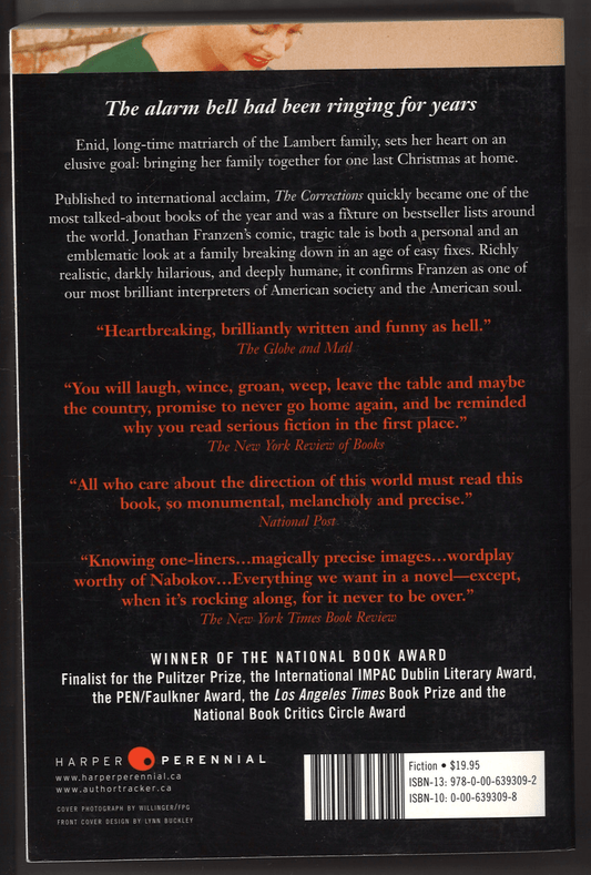 The Corrections by Jonathan Franzen - The Bookstore