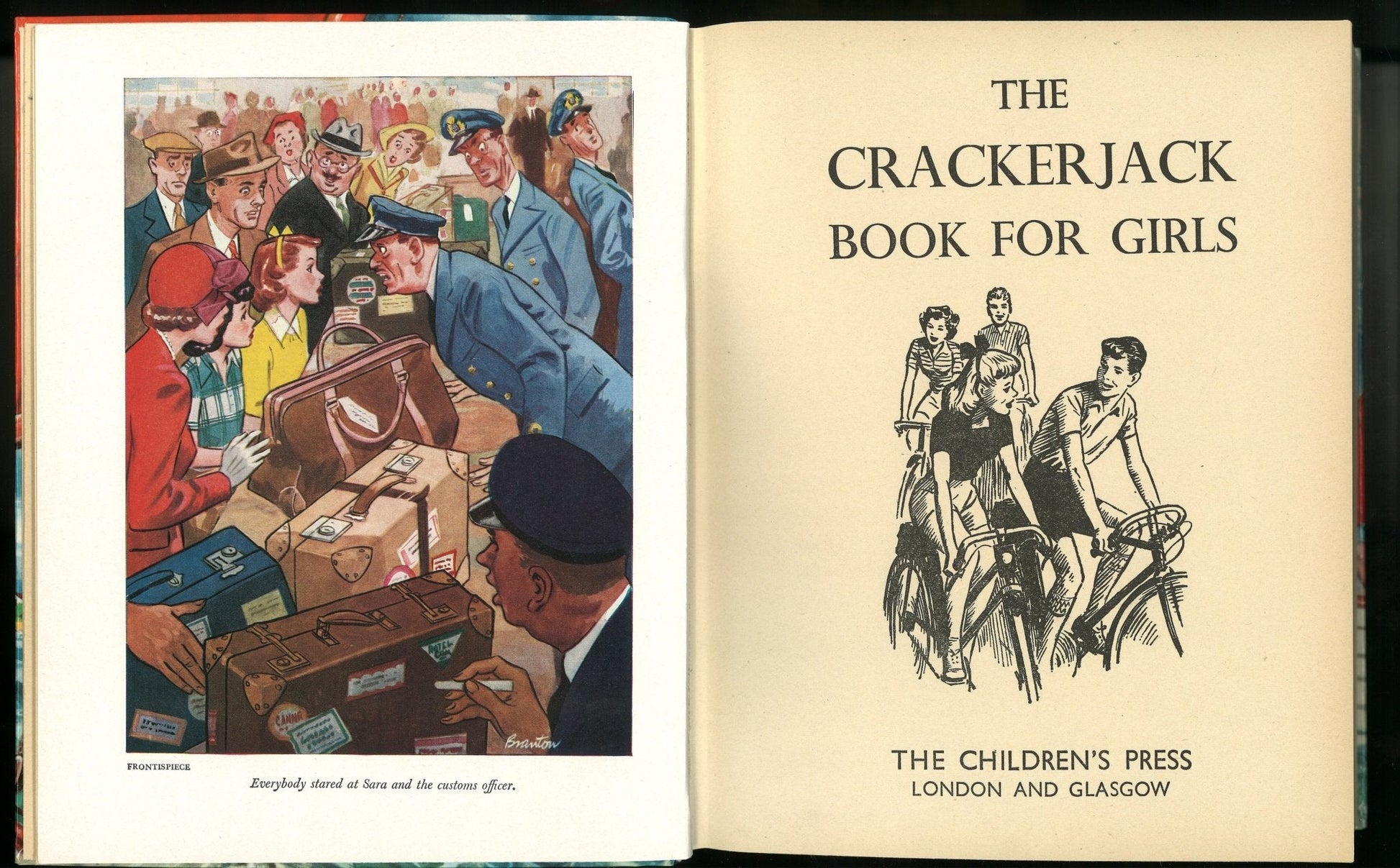 The Crackerjack Book for Girls The Children's Press