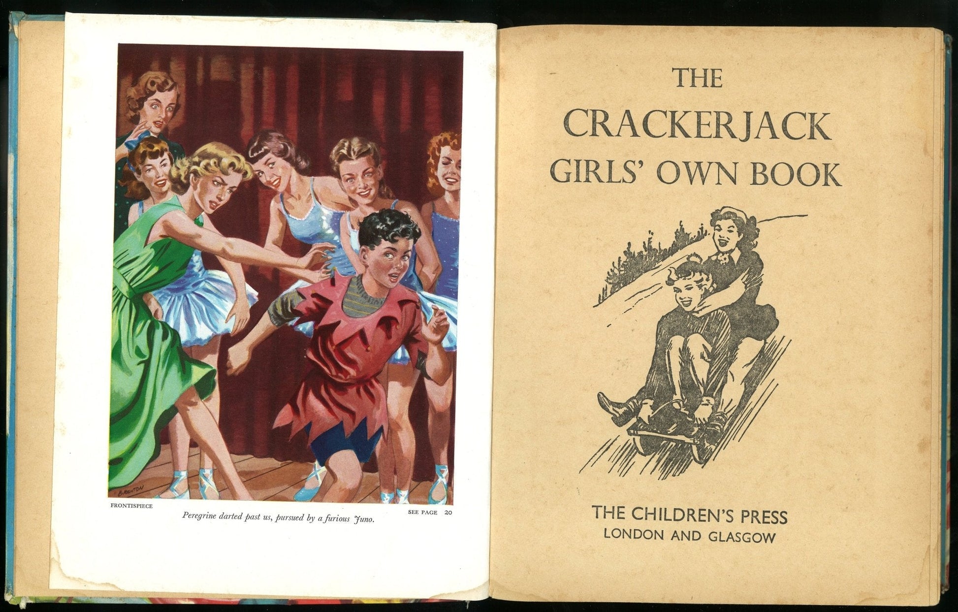 The Crackerjack Girls' Own Book The Children's Press
