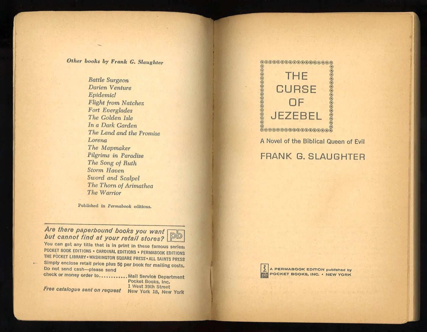 The Curse of Jezebel: Novel of a Biblical Queen - The Bookstore