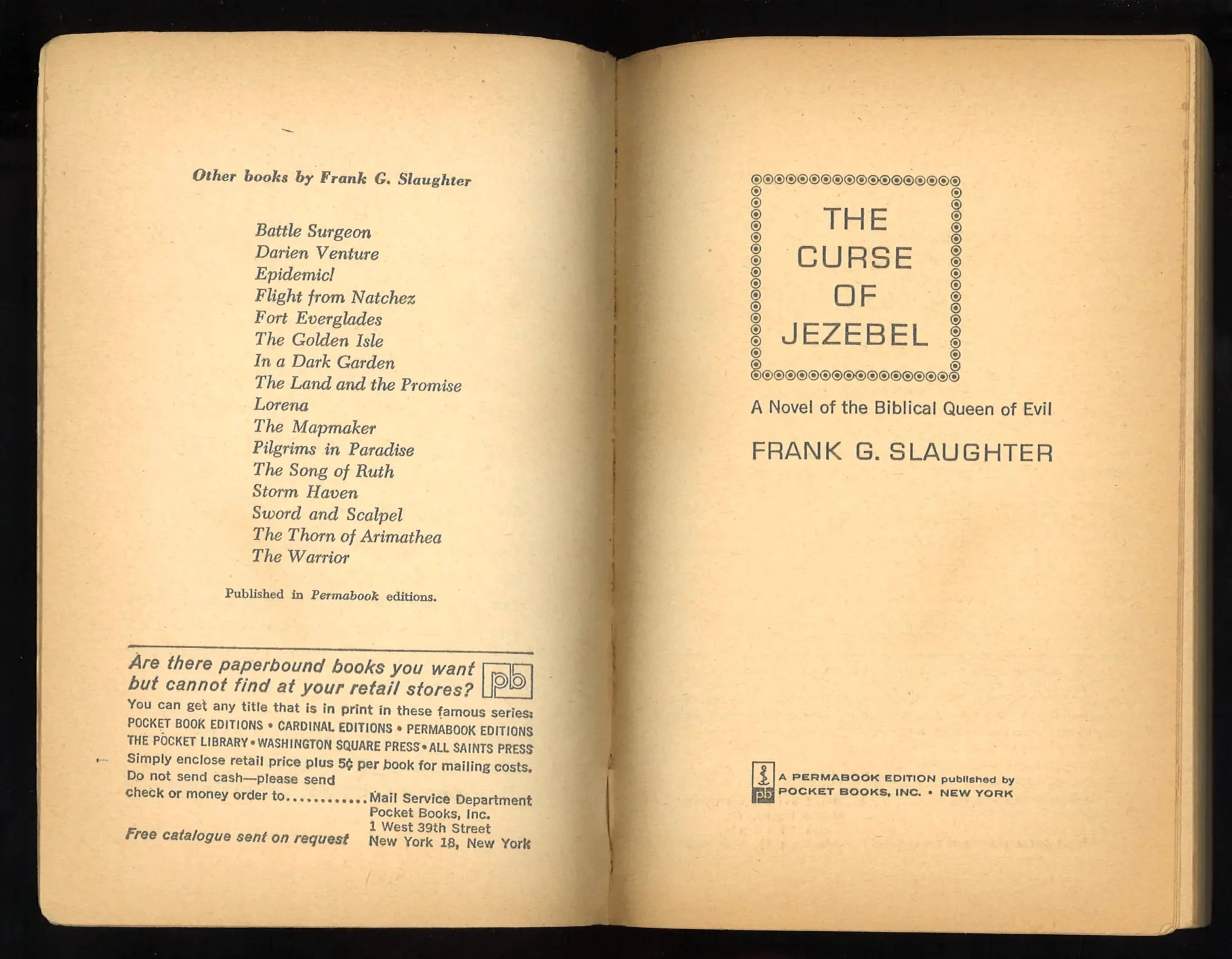 The Curse of Jezebel: Novel of a Biblical Queen - The Bookstore