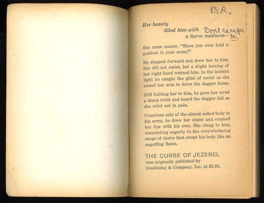 The Curse of Jezebel: Novel of a Biblical Queen - The Bookstore