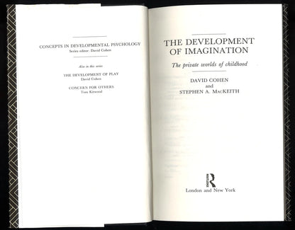 The Development of Imagination: The Private Worlds of Childhood - The Bookstore