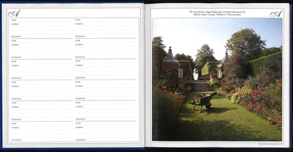 The English Garden Address Book - The Bookstore
