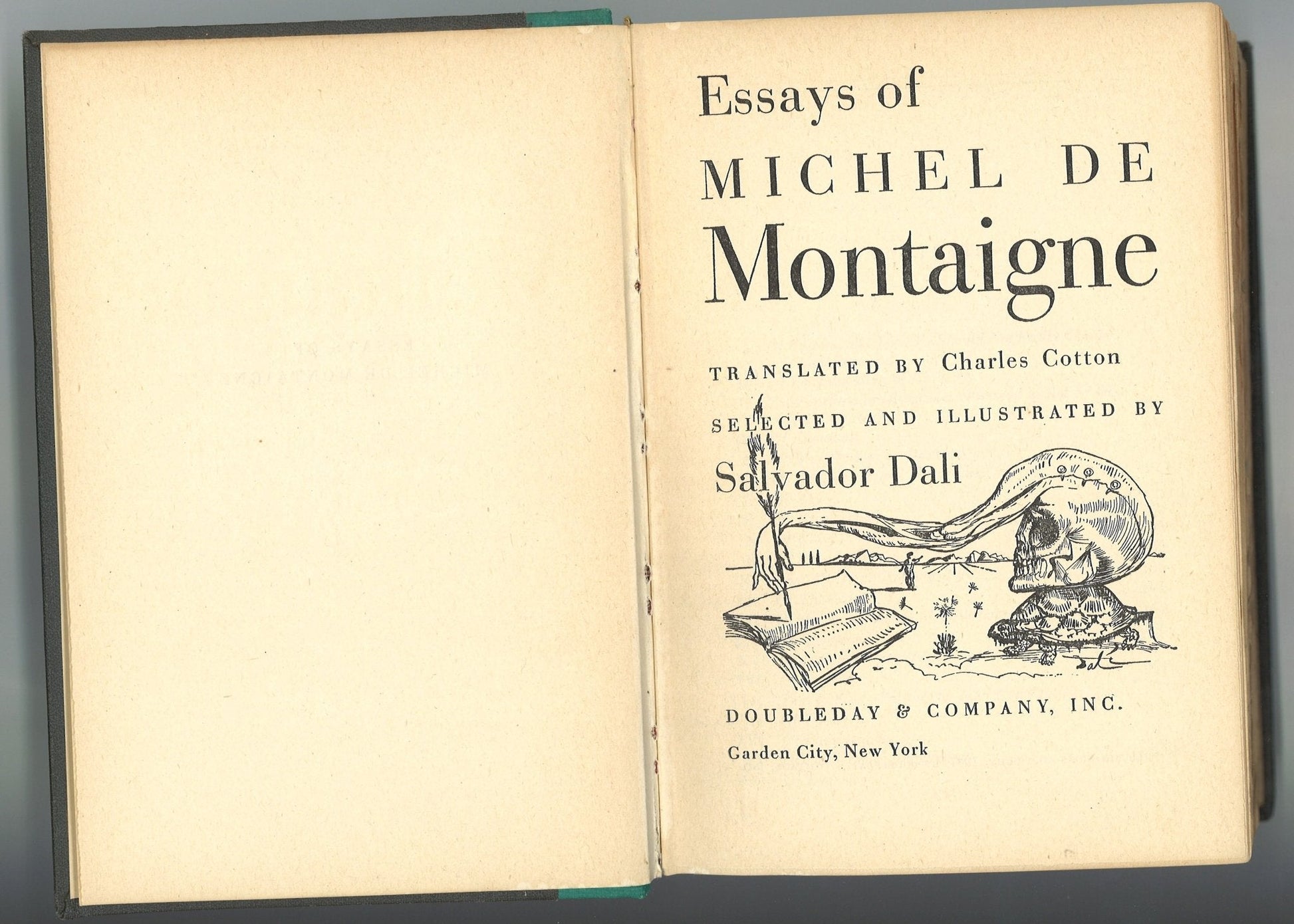 The Essays of Michel De Montaigne (Illustrated by Salvador Dali) Michel de Montaigne