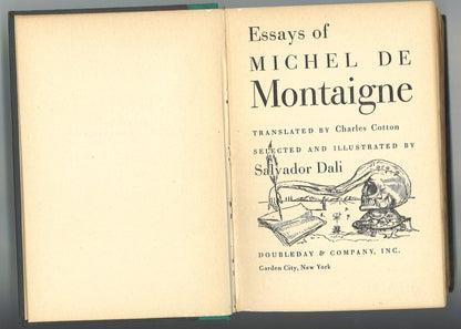 The Essays of Michel De Montaigne (Illustrated by Salvador Dali) Michel de Montaigne
