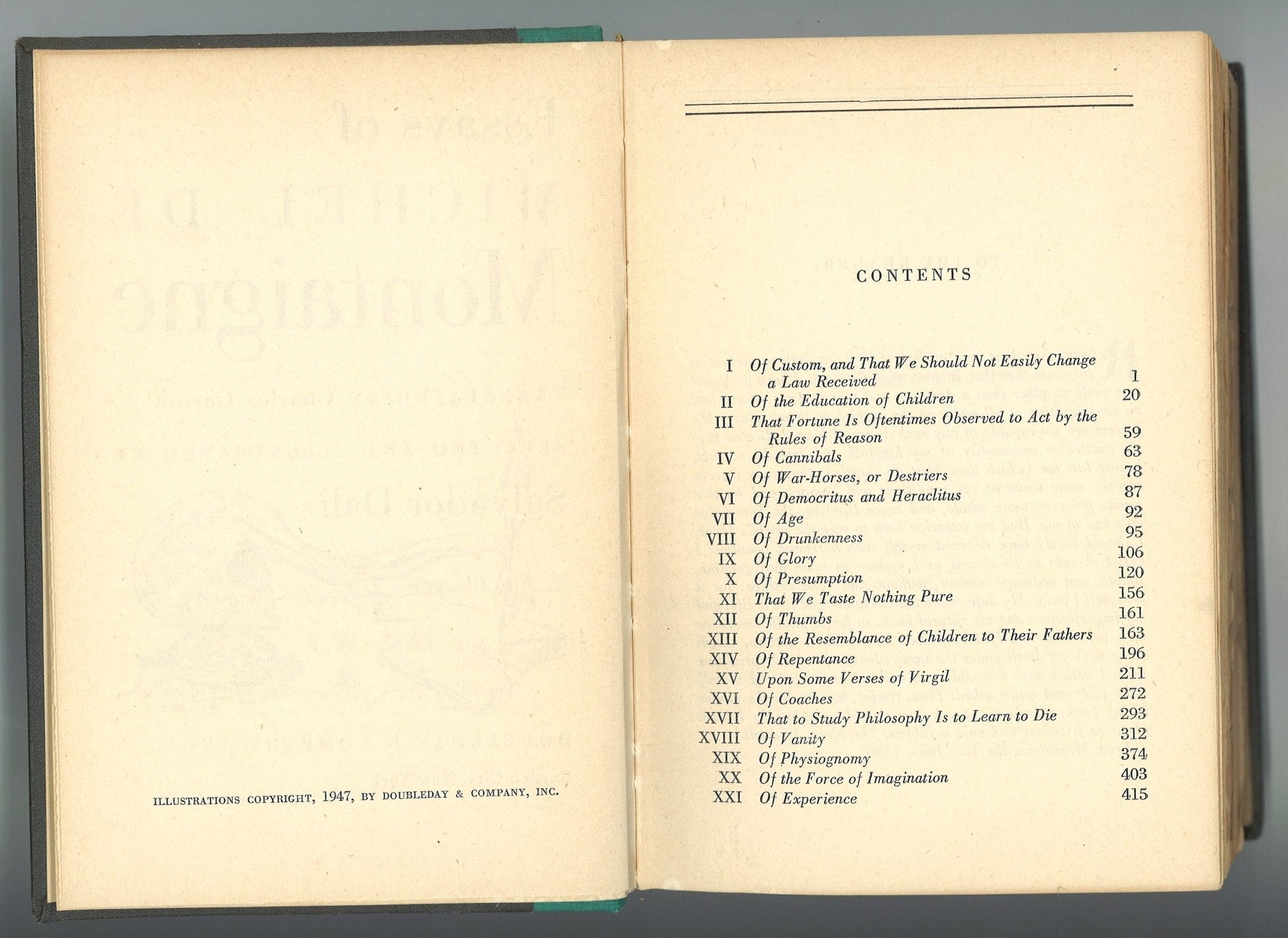 The Essays of Michel De Montaigne (Illustrated by Salvador Dali) Michel de Montaigne