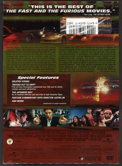 The Fast and The Furious: Tokyo Drift DVD - The Bookstore