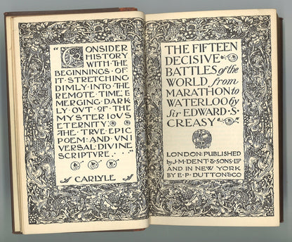 The Fifteen Decisive Battles of the World from Marathon to Waterloo - The Bookstore