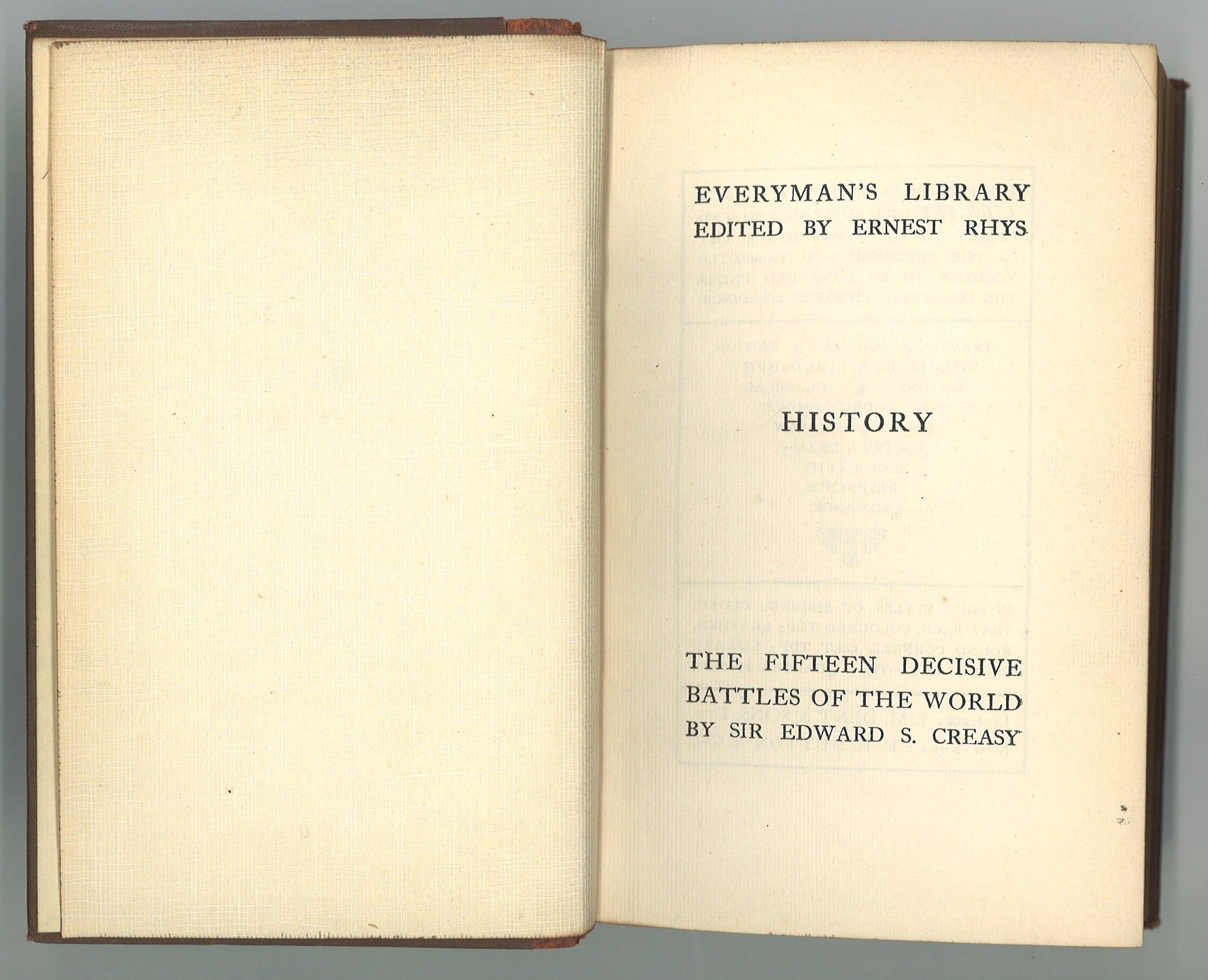 The Fifteen Decisive Battles of the World from Marathon to Waterloo - The Bookstore