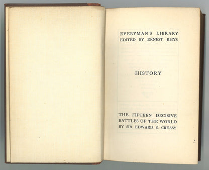 The Fifteen Decisive Battles of the World from Marathon to Waterloo - The Bookstore