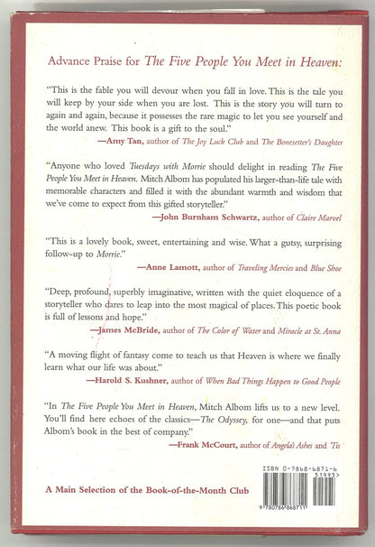 The Five People You Meet in Heaven - The Bookstore