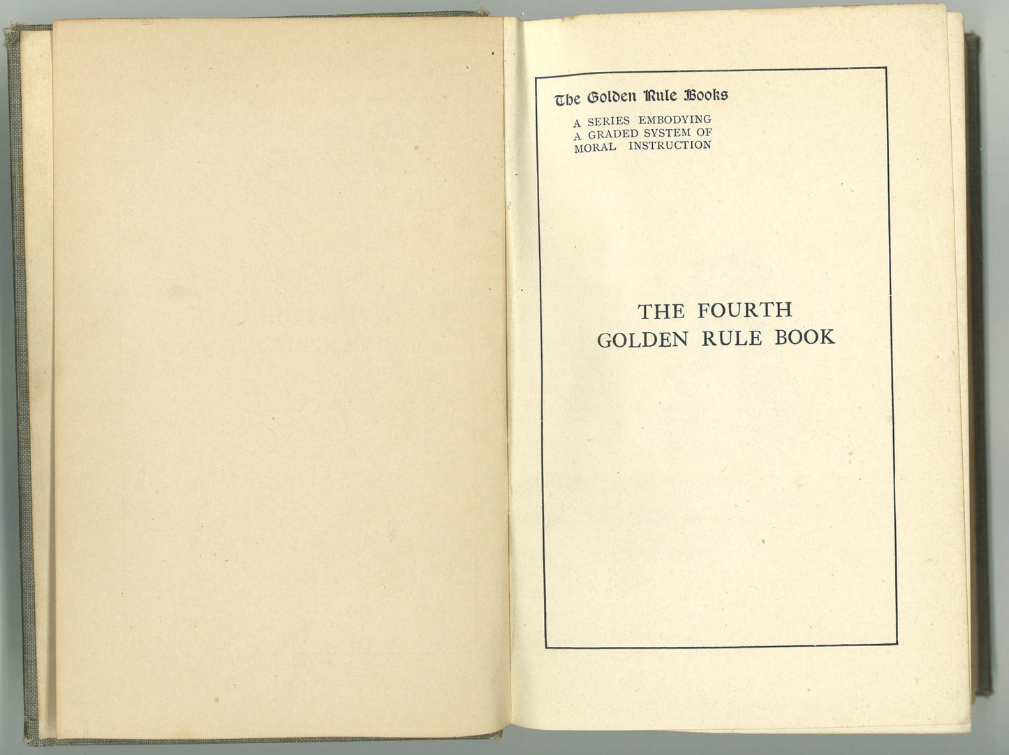 The Fourth Golden Rule Book Minister of Education