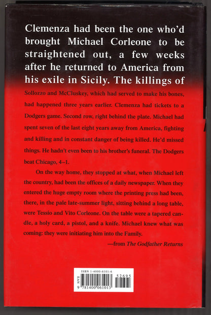 The Godfather Returns - The Bookstore