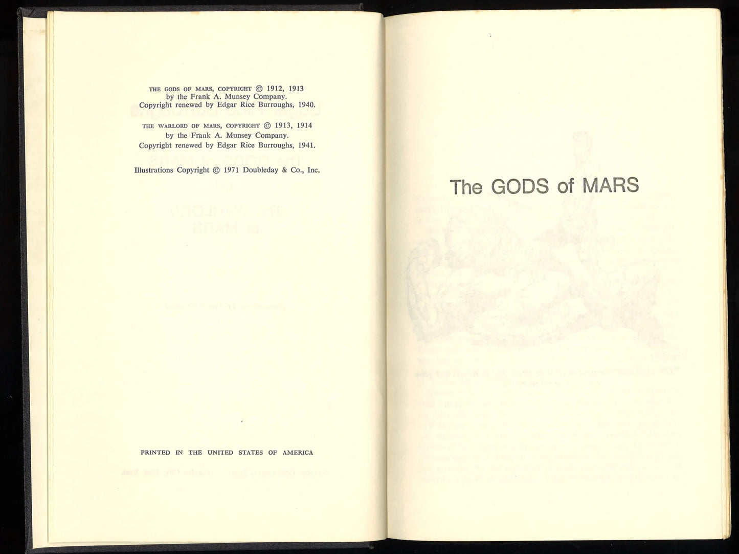 The Gods of Mars & The Warlord of Mars - The Bookstore